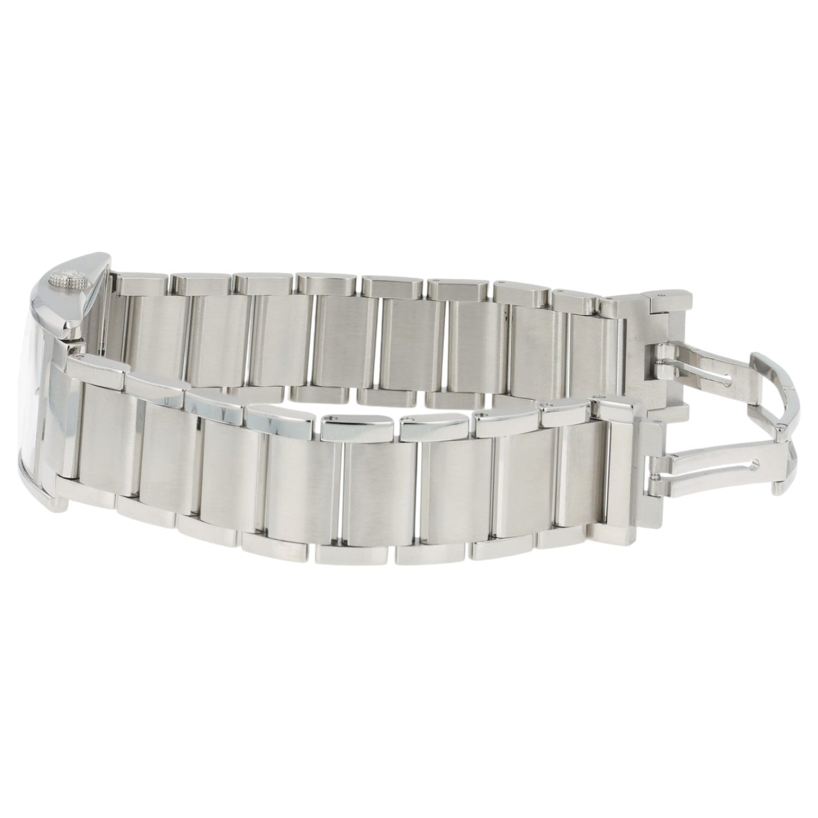 Tiffany East West Silver Color Dial Stainless Steel 22x37mm Quartz Unisex Watch