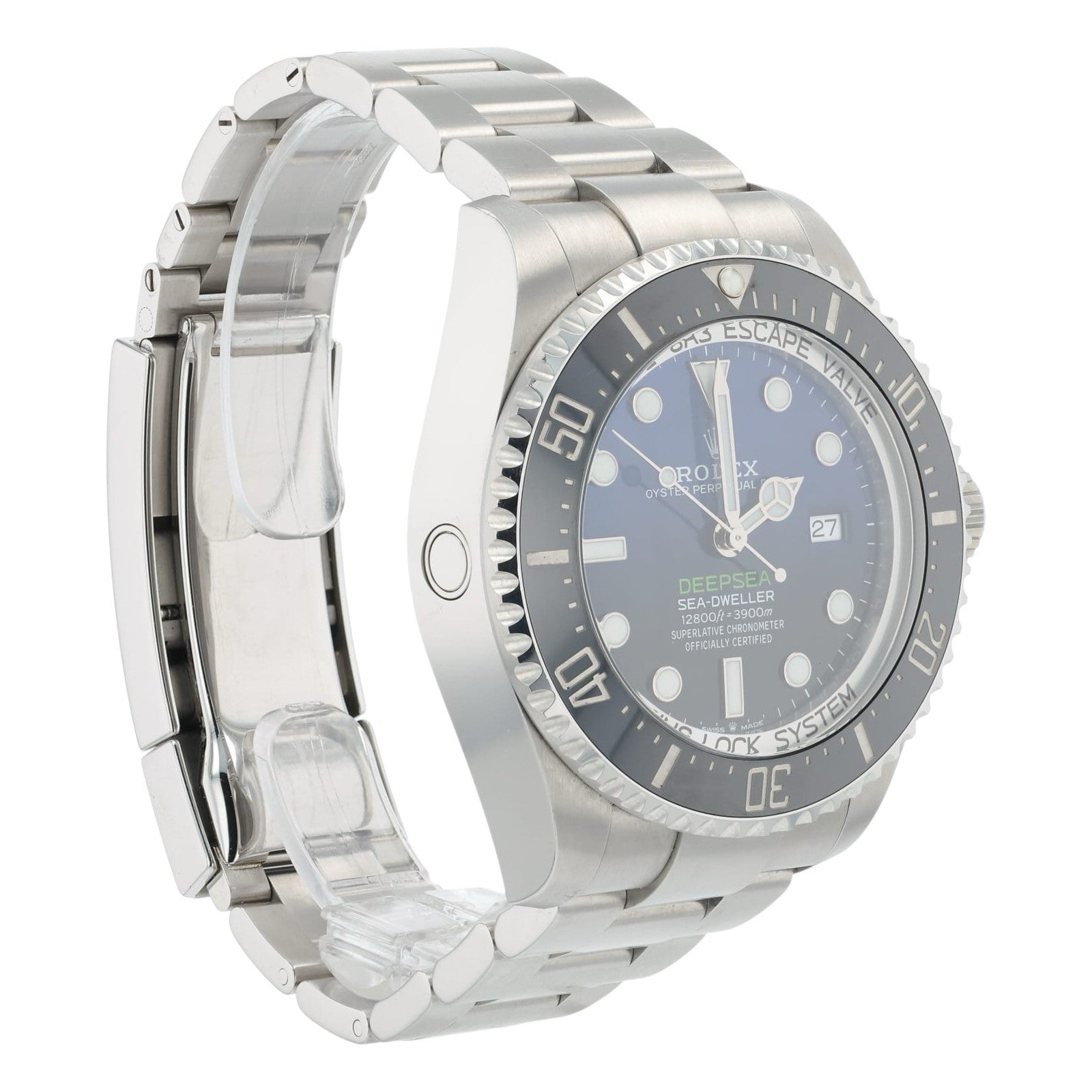 Rolex Sea-Dweller Deepsea Stainless Steel Blue Dial 44mm Automatic Mens 126660