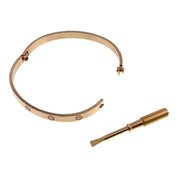 Cartier Love Bracelet 18K Rose Gold Size 20cm Authentic with Box & Certificate