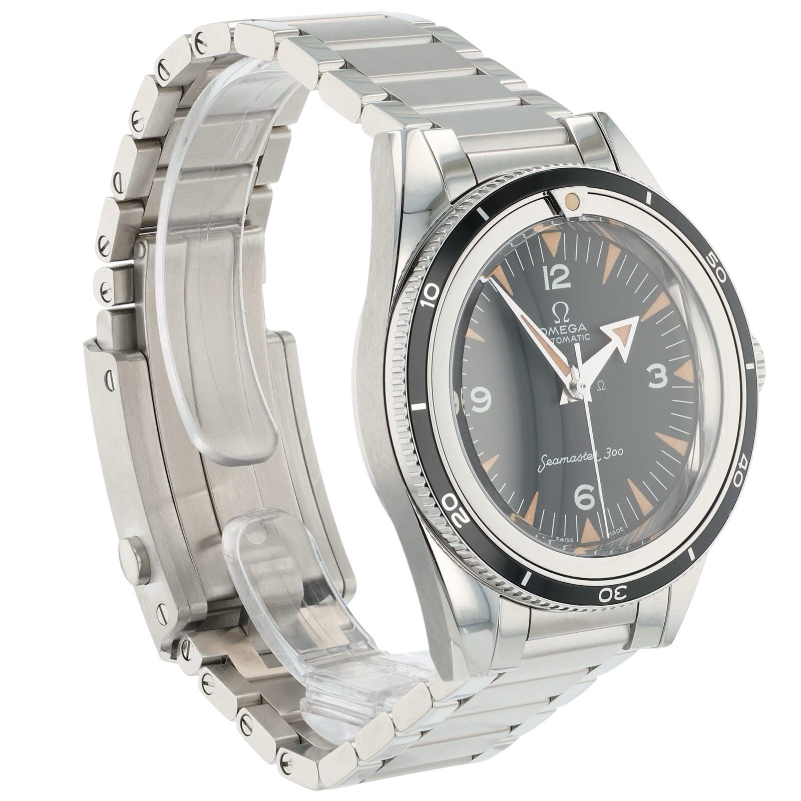 Omega Seamaster Stainless Steel Black Dial 39mm Automatic 234.10.39.20.01.001