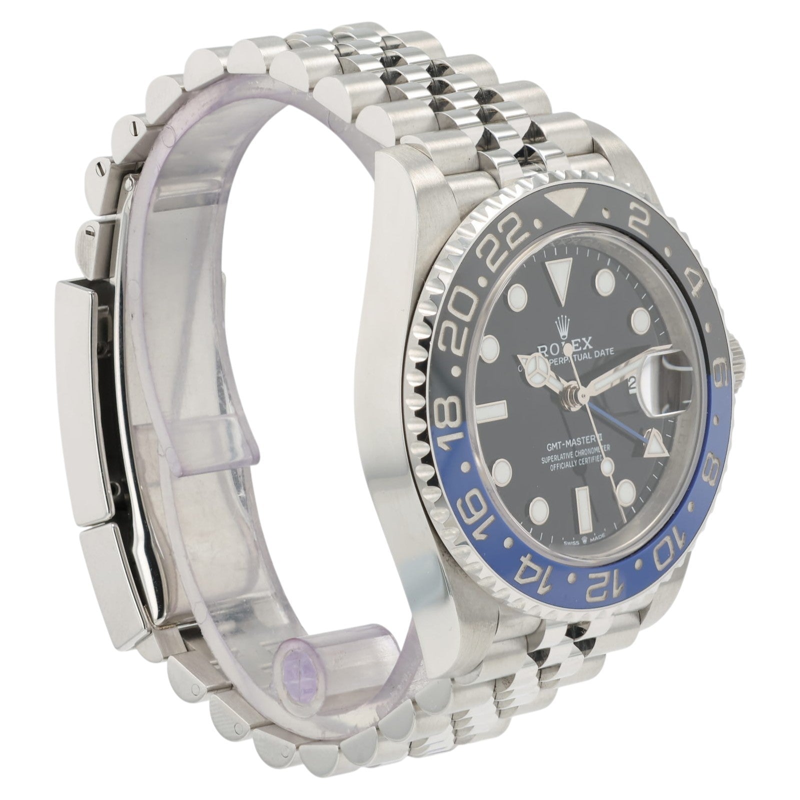 2025 Rolex GMT Master II Batgirl Black Dial Steel 41mm Automatic Mens 126710BLNR