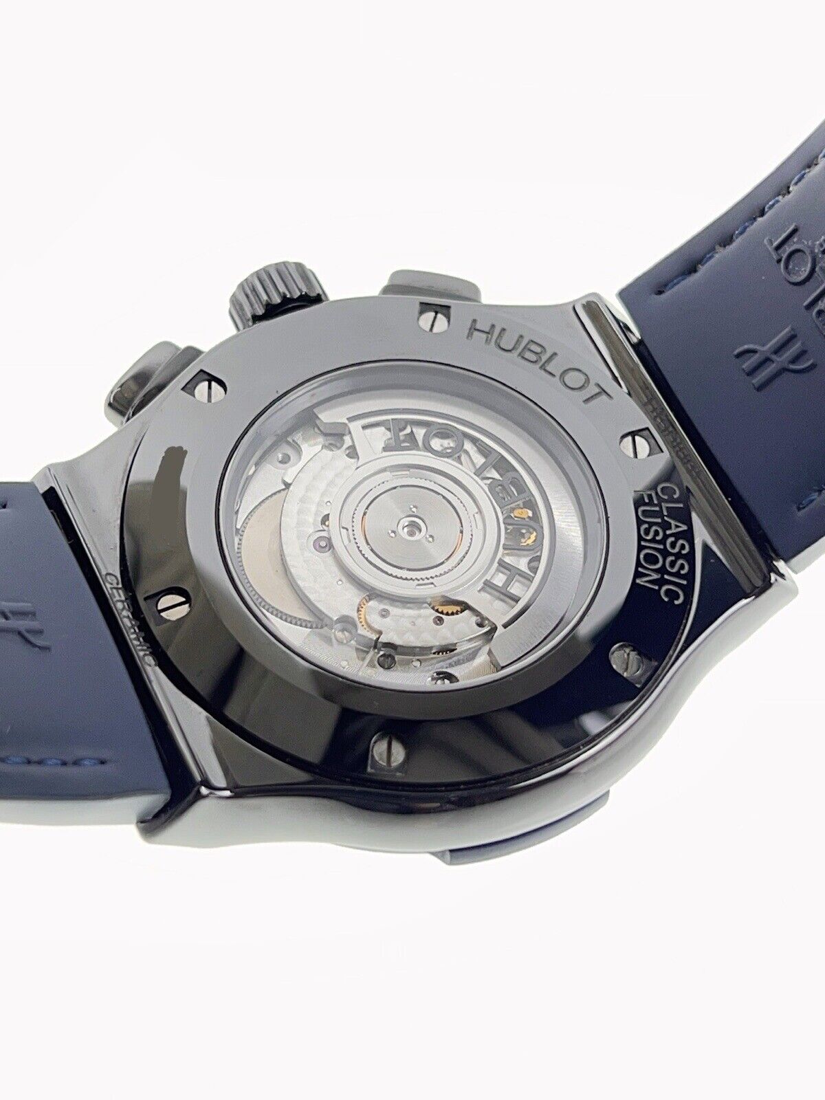 Hublot Classic Fusion Ceramic Blue 45mm Automatic Men’s Watch 521.CM.7170.LR
