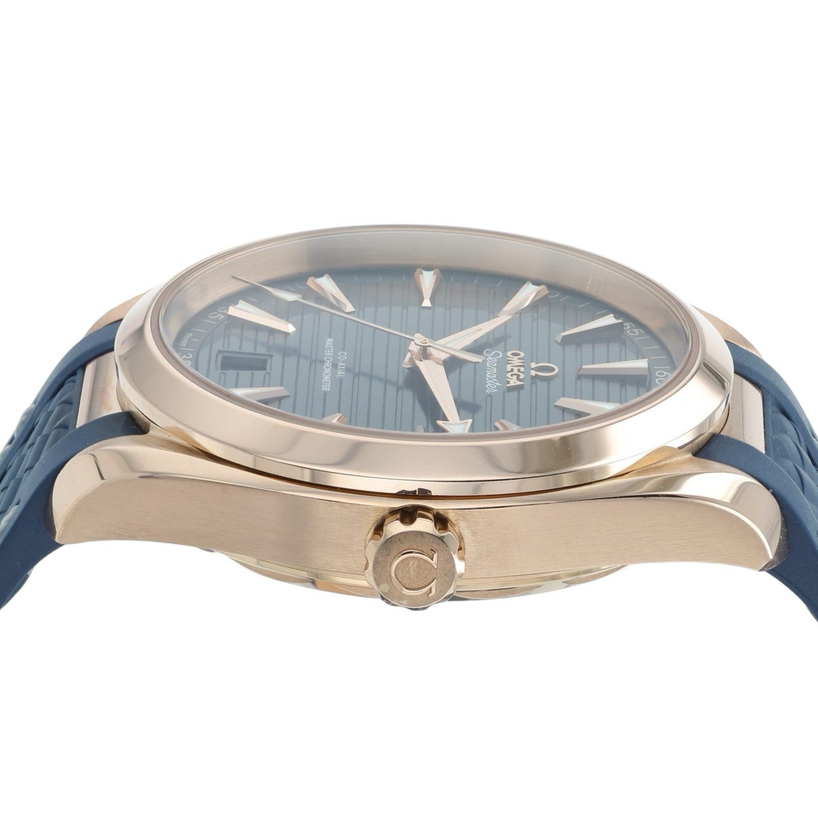 Omega Seamaster Aqua Terra 18k Rose Gold Blue Dial 41mm 220.52.41.21.03.001