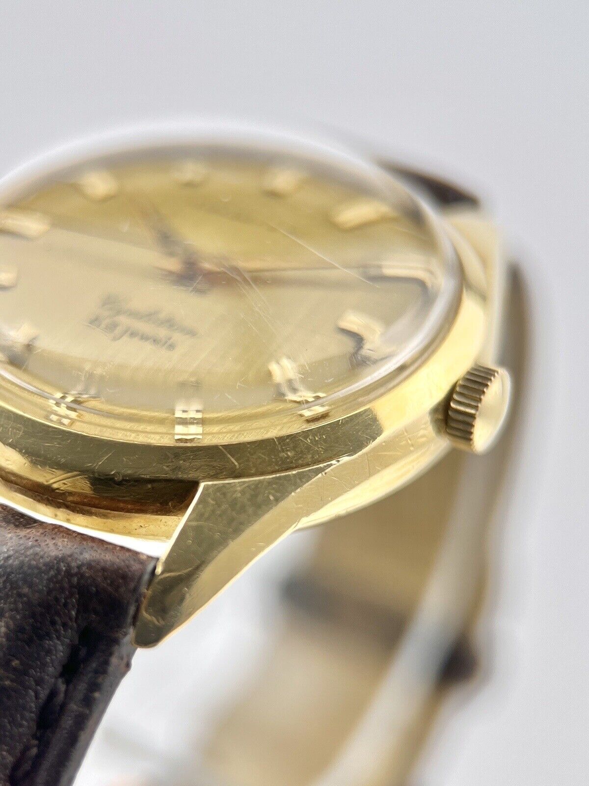 Blancpain Cyclotron For Tiffany & Co 18k Yellow Gold Automatic Watch Vintage