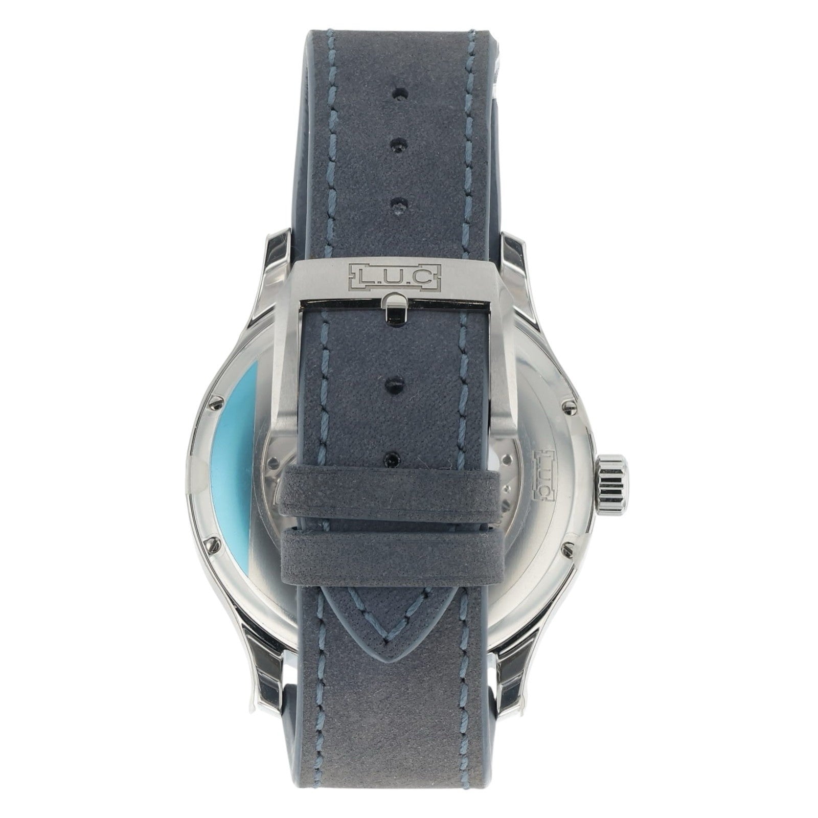 Chopard L.U.C. Blue Dial Stainless Steel 43mm Automatic Men’s Watch 168561