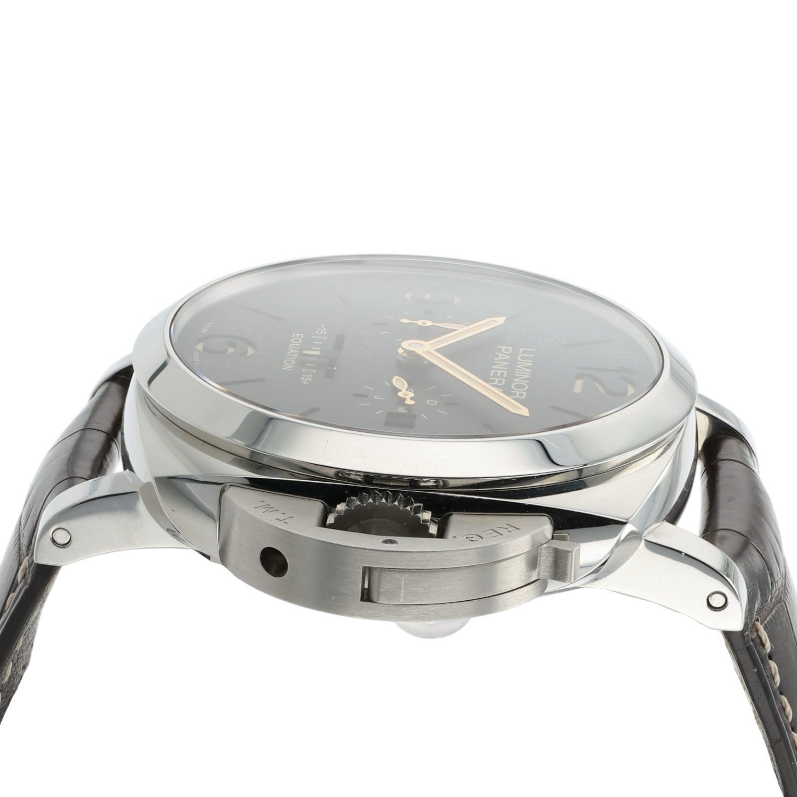 Panerai Luminor Equation of Time Black Dial 47mm Manual Wind Mens Watch PAM00601