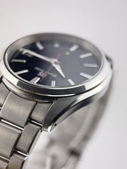 Grand Seiko Stainless Steel Blue Dial 40mm Quartz Movement Mens Watch SBGP007