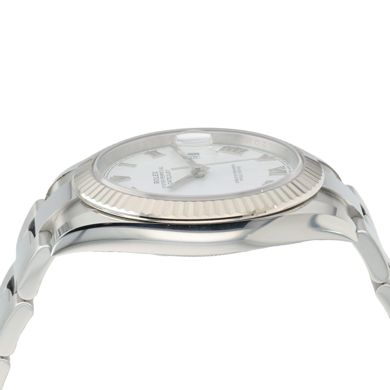 2021 Rolex Datejust White Dial Stainless Steel 41mm Automatic Men’s Watch 126334