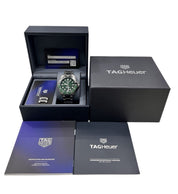 Tag Heuer Aquaracer Stainless Steel Green Dial 42mm Automatic Mens Watch WBP5115