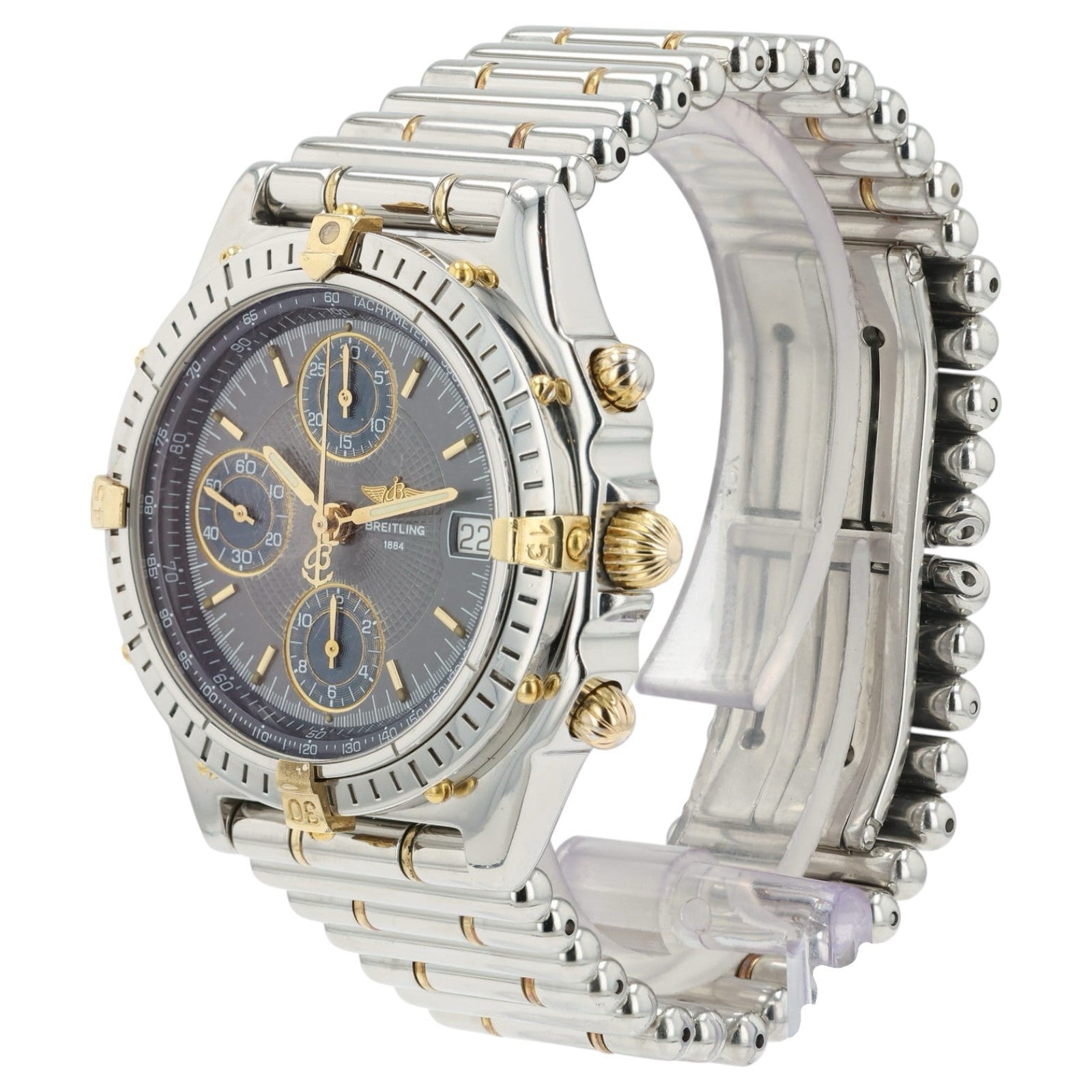 Breitling Chronomat Gray Dial Stainless Steel 39mm Automatic Mens Watch B130501