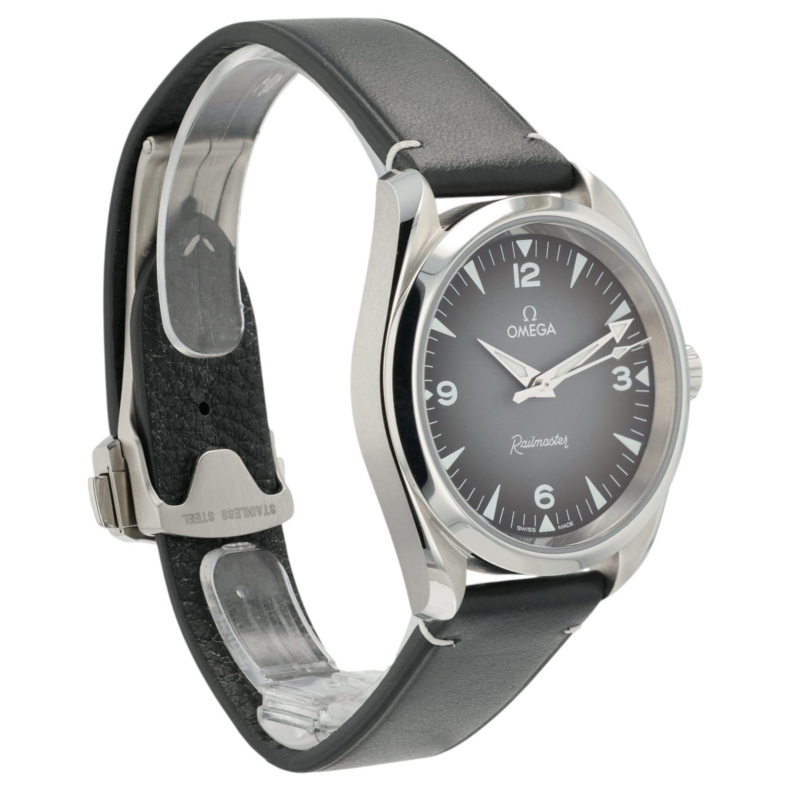 Omega Railmaster Grey Dial Steel 38mm Automatic Men’s Watch 235.12.38.20.06.001