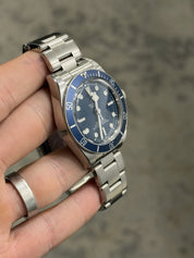 Tudor Black Bay 79030B Stainless Steel Mens Automatic Watch W/ Service Card