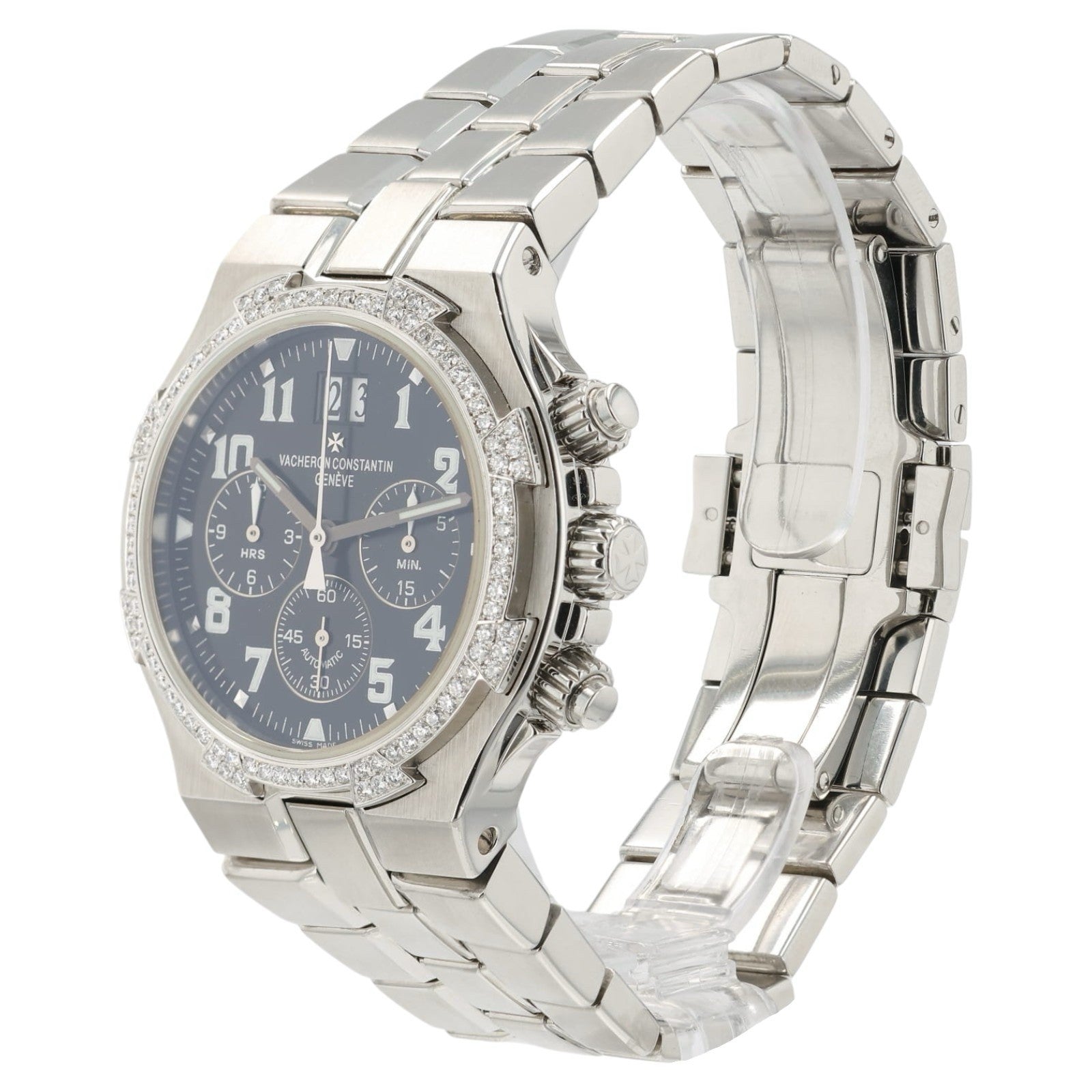 Vacheron Constantin Overseas Black Dial Steel 40mm Automatic Men’s Watch 49140