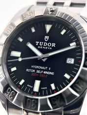 Tudor Hydronaut II Stainless Steel Black Dial 40mm Automatic Men’s Watch 20040