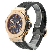 Hublot Big Bang Black Dial 18k Rose Gold 41mm Automatic Mens Watch 341.PX.130.RX
