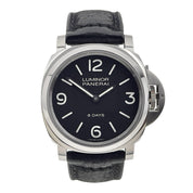 Panerai Luminor Base 8 Days Steel 44mm Manual Wind Men’s PAM00560 - Box/Papers