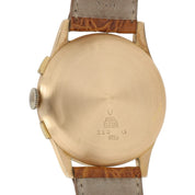Accro 310 Silver Dial 18k Rose Gold 39.5mm Manual Wind Movement Mens Watch