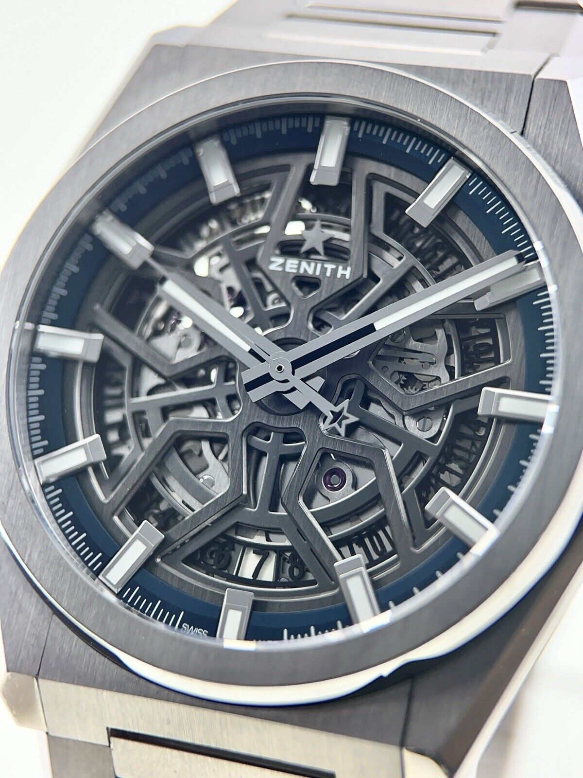 Zenith Defy  Titanium Skeleton Dial 41mm Automatic Men's Watch 95.9000.670