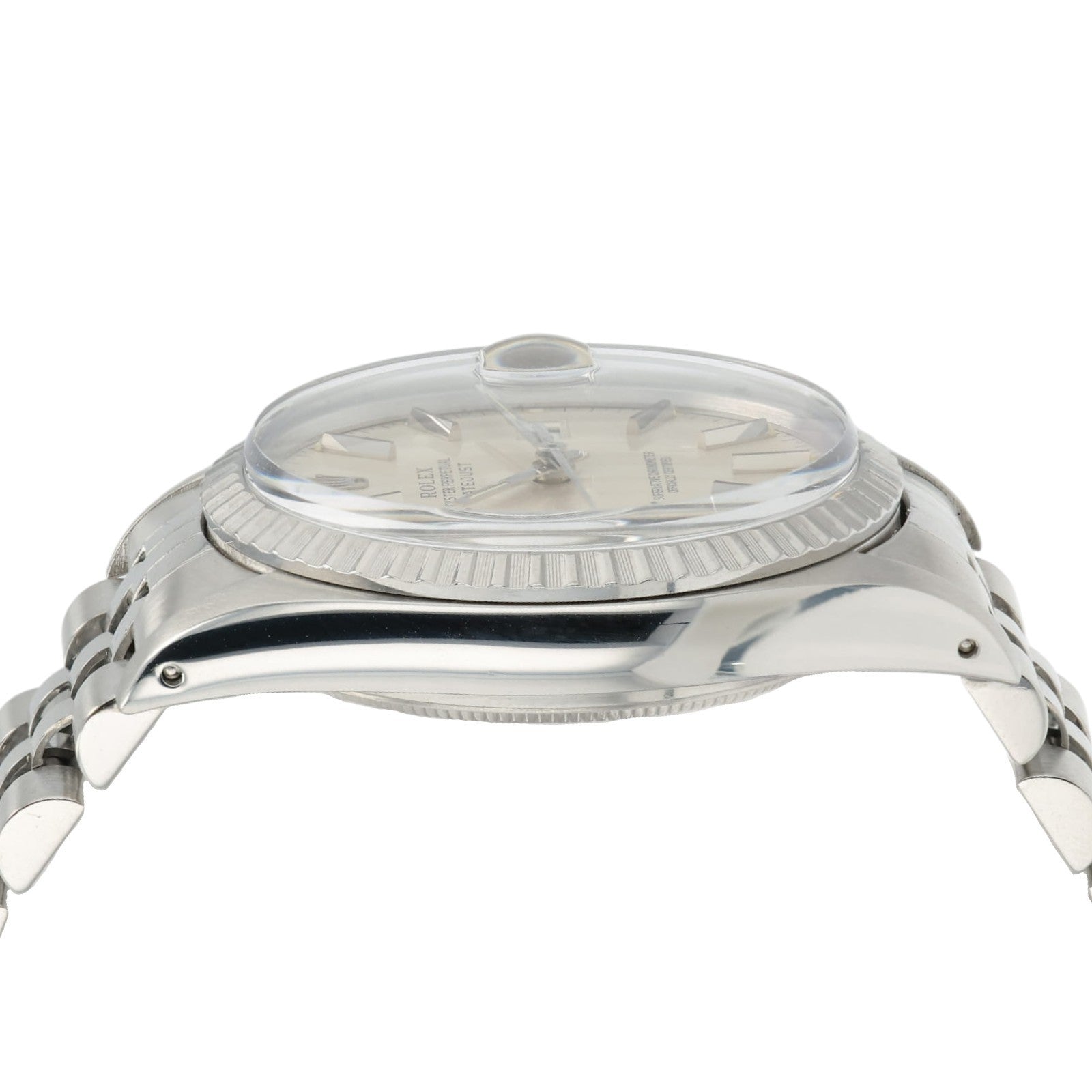Rolex Datejust Silver Color Dial Stainless Steel 36mm Automatic Mens Watch 16030
