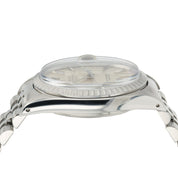 Rolex Datejust Silver Color Dial Stainless Steel 36mm Automatic Mens Watch 16030