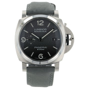 NEW Panerai Luminor Marina Steel Grey Dial 44mm Automatic Men’s Watch PAM01358