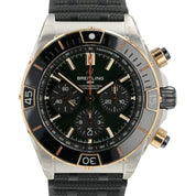 Breitling Chronomat Green Dial 18k Red Gold 44mm Automatic Men’s Watch UB0136