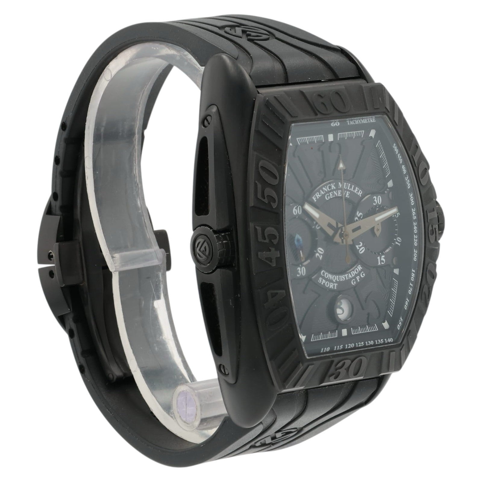 Franck Muller Conquistador Black Dial Titanium 34x48mm Automatic 8900 CC DT GP J