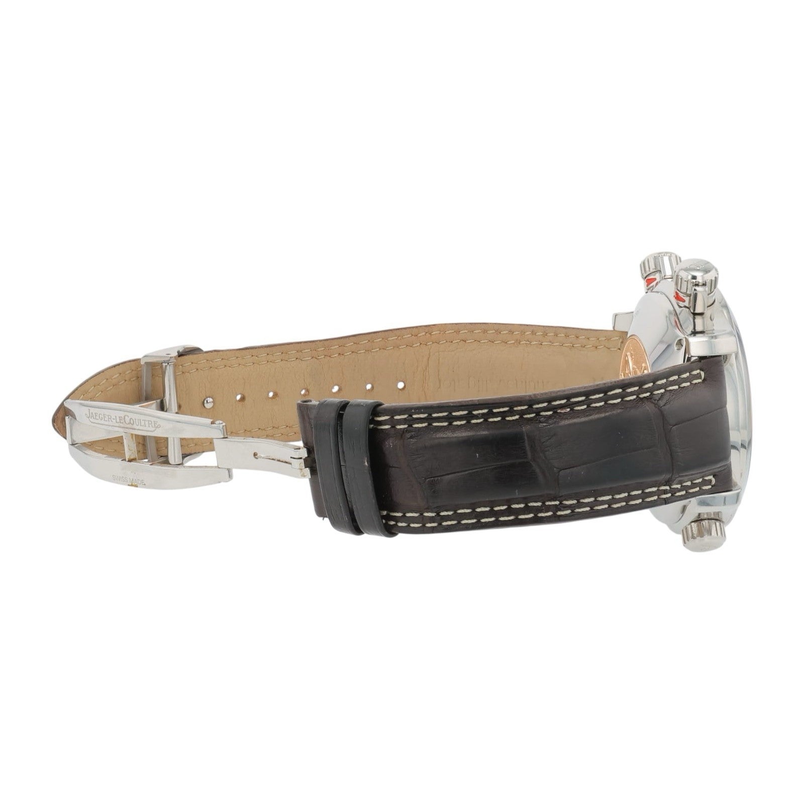 Jaeger-LeCoultre Memovox Steel Black Dial 41mm Automatic Watch 146.8.97/1