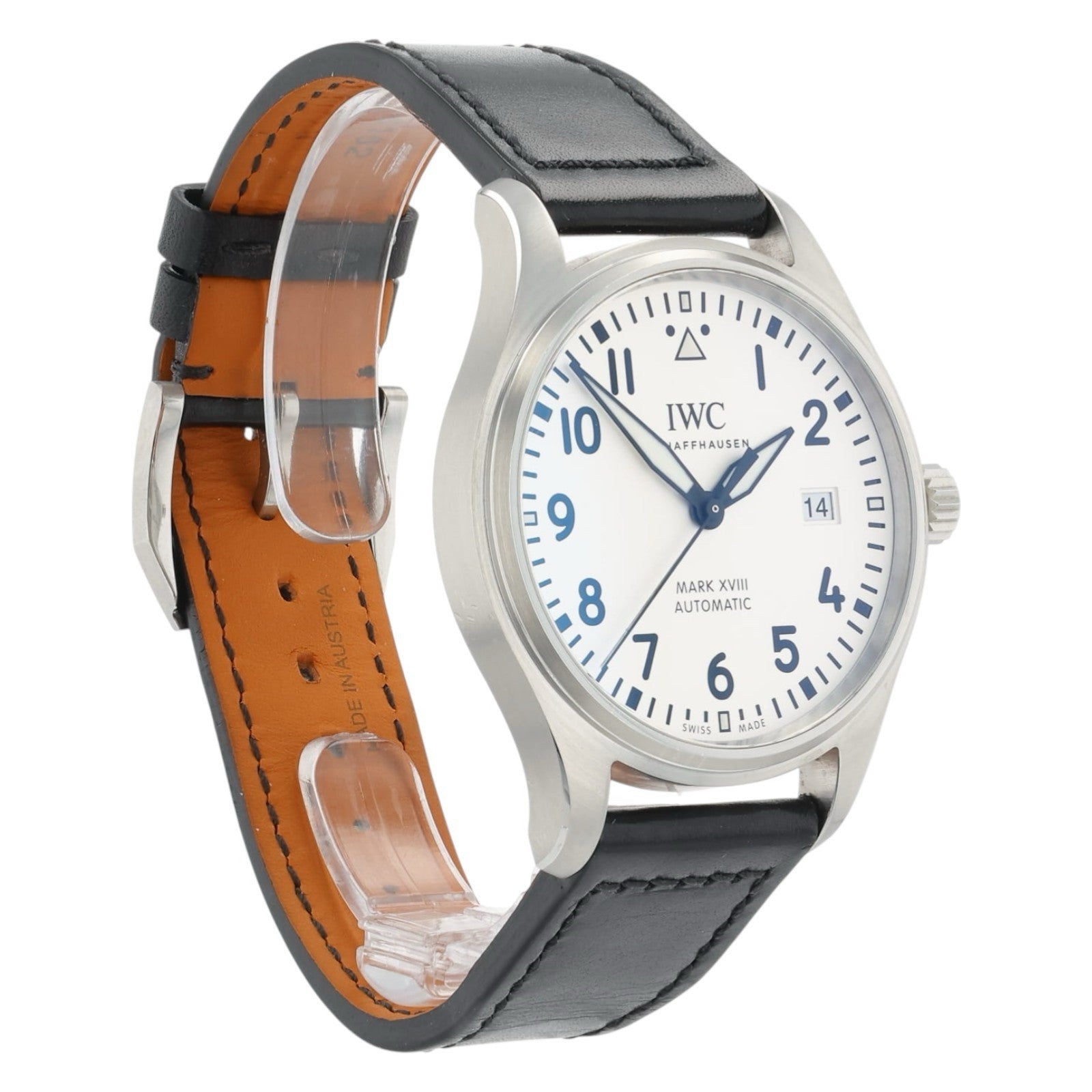 IWC Pilot Mark Silver Dial Stainless Steel 40mm Automatic Movement Mens IW327002