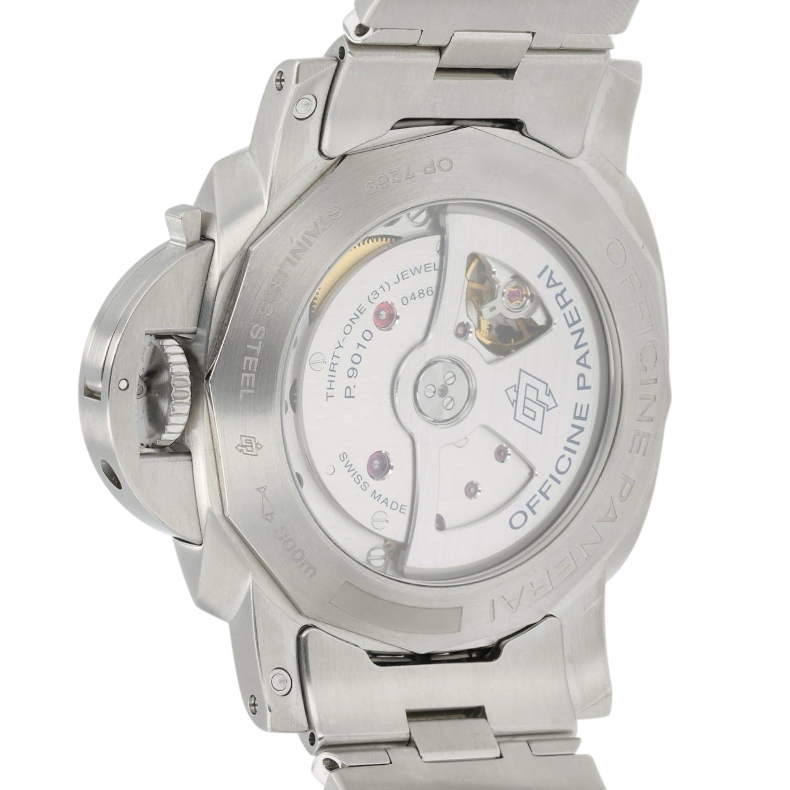 Panerai Luminor Marina Brushed Silver Dial Steel 44mm Automatic Men’s PAM00978