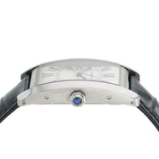 Cartier Tank Americaine Silver Dial Stainless Steel 26mm Auto Watch WSTA0018