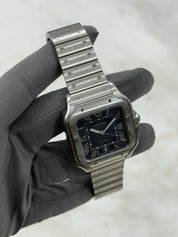 Cartier Santos De Cartier Large 40mm Stainless Steel Blue Dial WSSA0030
