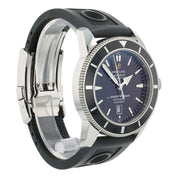 Breitling SuperOcean Black Dial Stainless Steel 46mm Automatic Mens Watch A17320