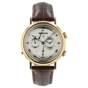Breguet Classique Alarm Silver Dial 18k Yellow Gold 39mm Automatic Mens 5707BA