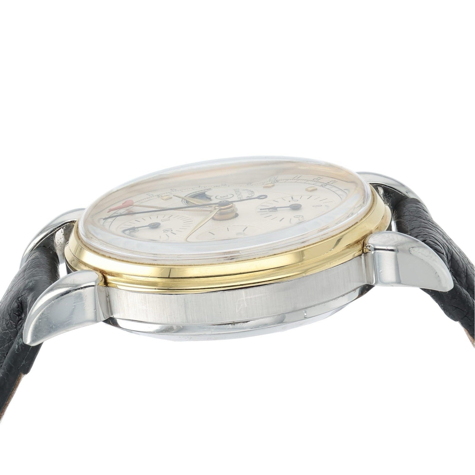 Chronoswiss Lunar Silver Dial Gold Plated 37mm Automatic Men’s Watch 7944