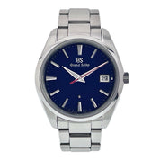 Grand Seiko Stainless Steel Blue Dial 40mm Quartz Movement Mens Watch SBGP007