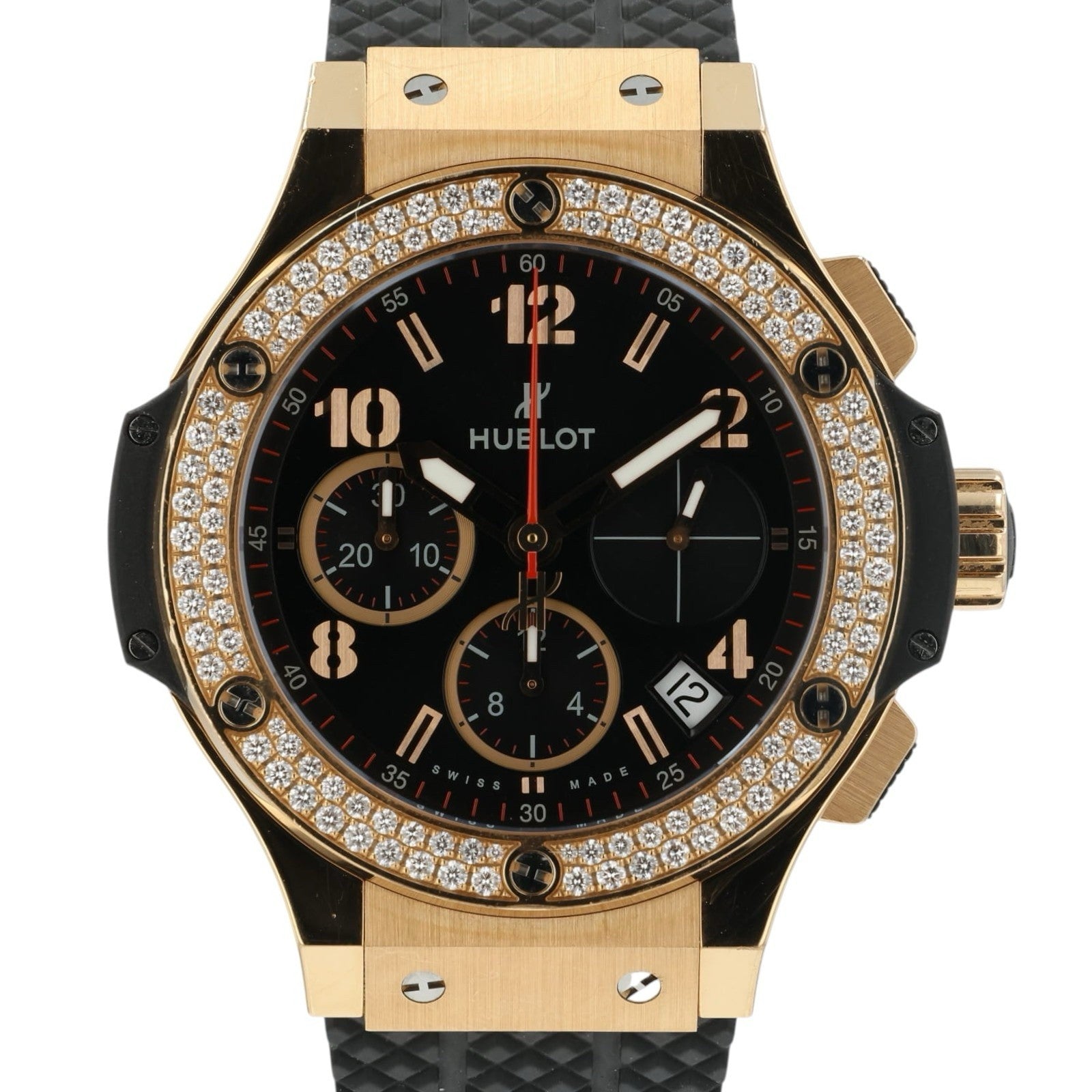 Hublot Big Bang Black Dial 18k Rose Gold Black Dial 41mm Men’s 341.PX.130.RX.114