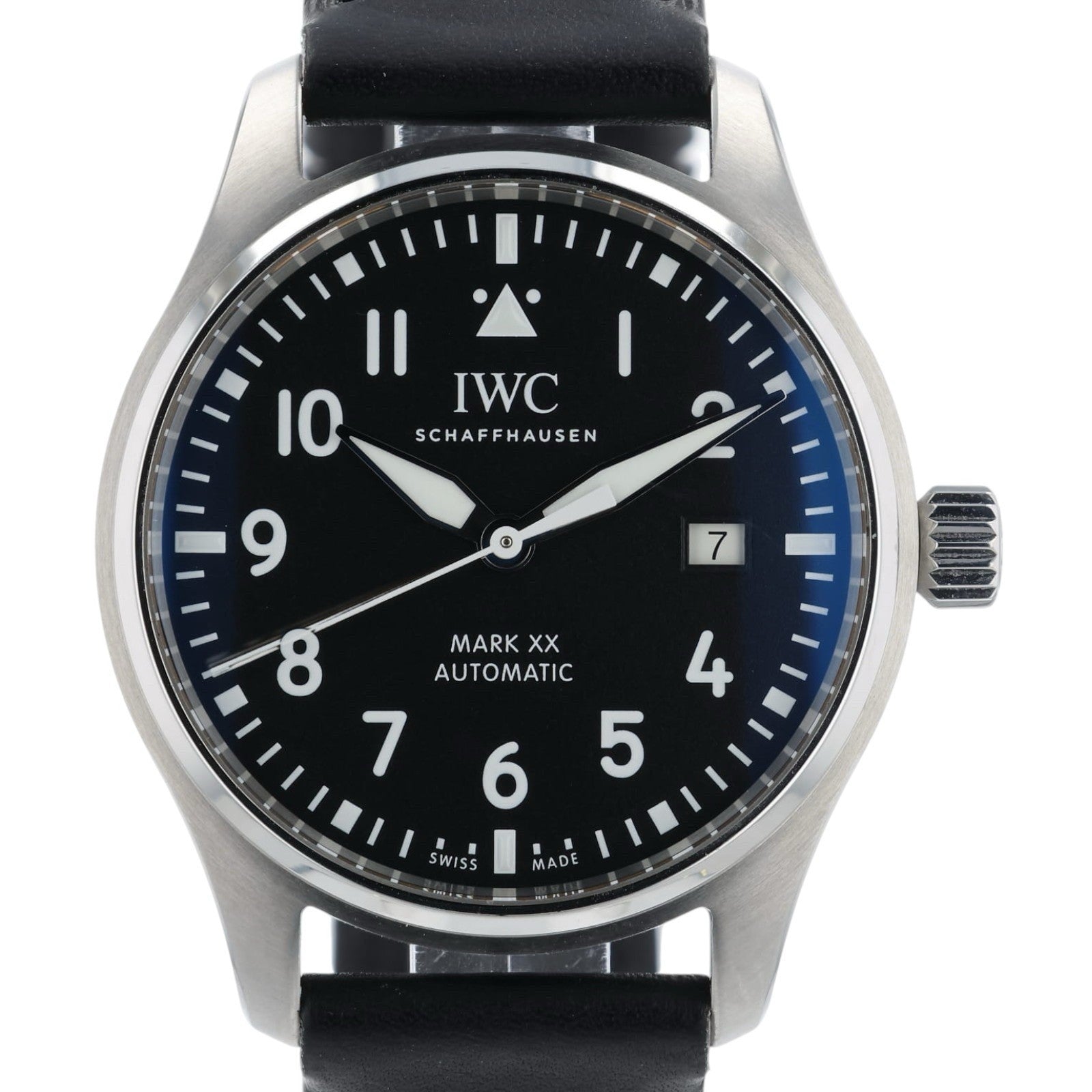IWC XX Pilots Black Dial Stainless Steel 40mm Automatic Mens Watch IW328201