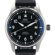 IWC XX Pilots Black Dial Stainless Steel 40mm Automatic Mens Watch IW328201