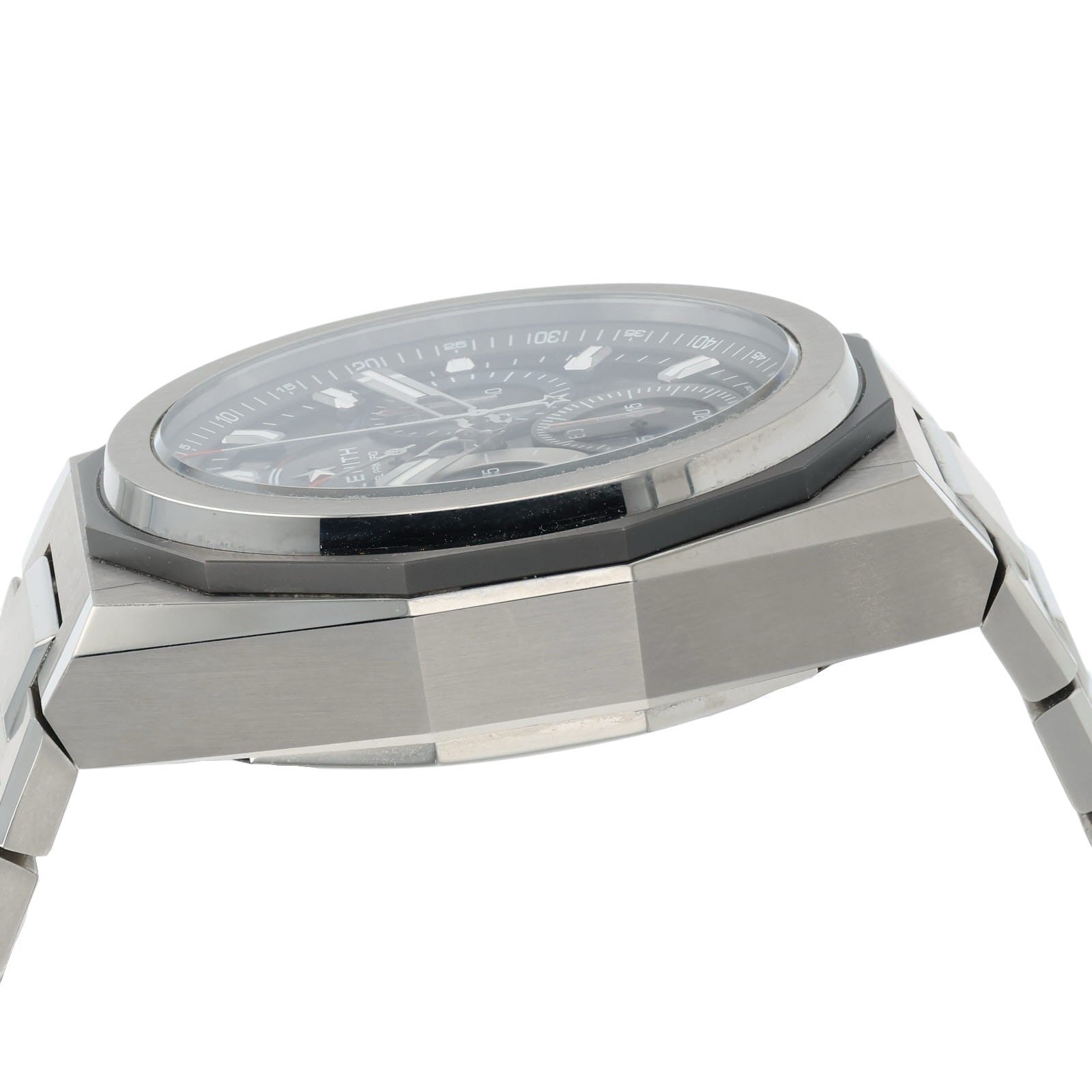 Zenith El Primero Skeleton Dial Titanium 45mm Automatic Mens Watch 95.9100.9004