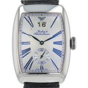 Dubey & Schladen Aerodyn Date Men’s Stainless Steel Silver Dial 33mm Automatic