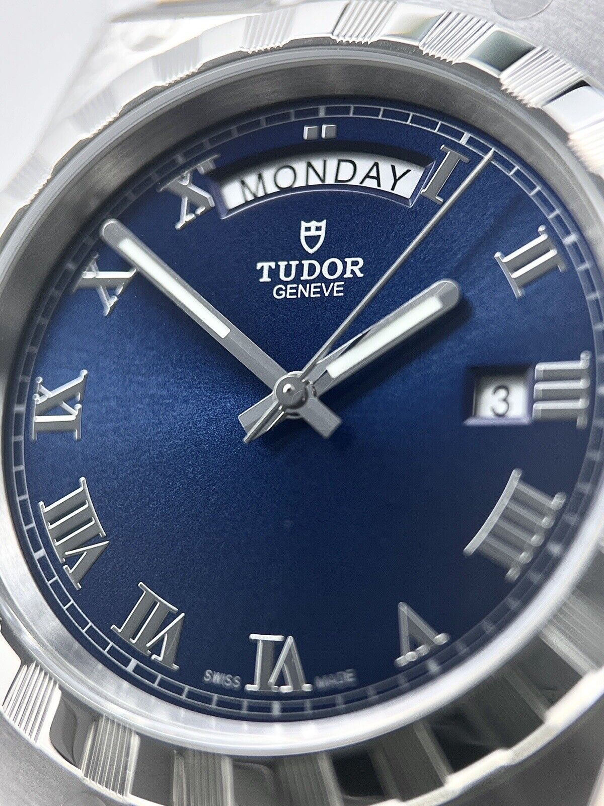 2023 NEW TUDOR Royal Blue Stainless Steel Men's Watch - Ref. 28600 - B&P