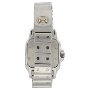 Cartier Santos Galbee Gold Dial Steel And Gold 24mm Quartz Women's Watch 1567