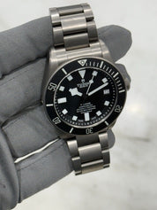 2023 Tudor Pelagos Chronometer Black Dial Titanium Mens Watch 25600TN Box/Papers