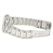 Rolex Oyster Perpetual Date White Dial Steel 34mm Automatic Men’s Watch 115234