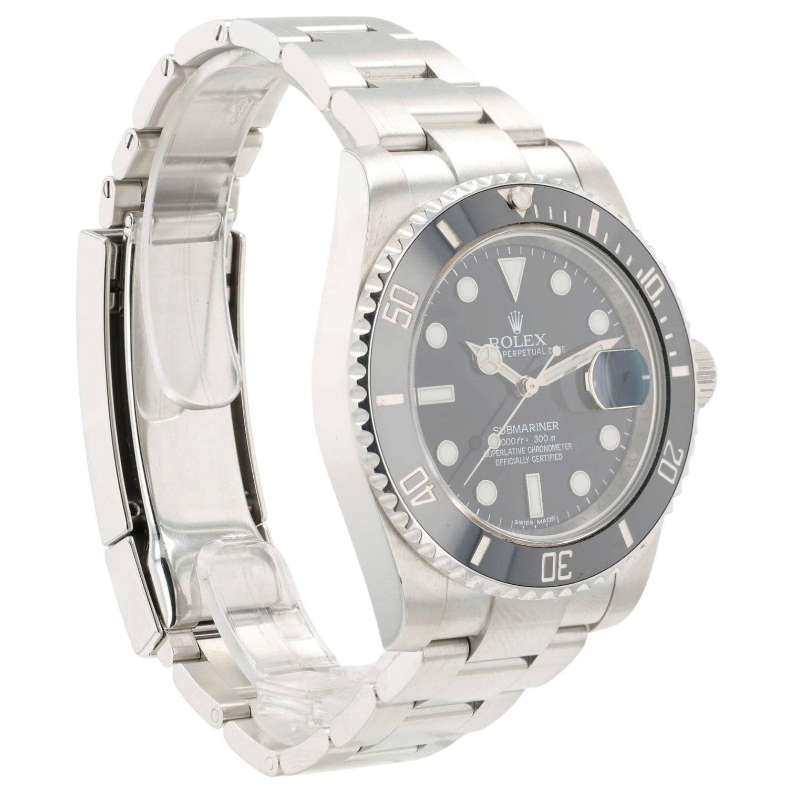 Rolex Submariner Black Dial Stainless Steel 40mm Automatic Mens Watch 116610LN