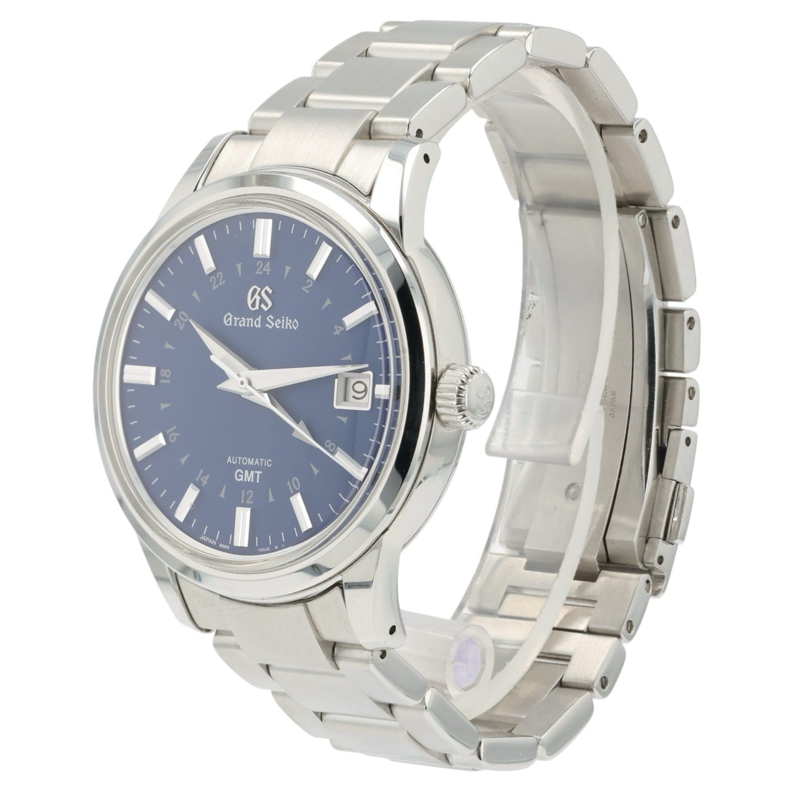 Grand Seiko Blue Dial Hodinkee Steel 39.5mm Automatic Men’s Watch SBGM239