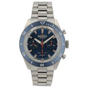 Shinola Mooncraft Monster Titanium Blue Dial 43mm Manual Wind Men’s Watch