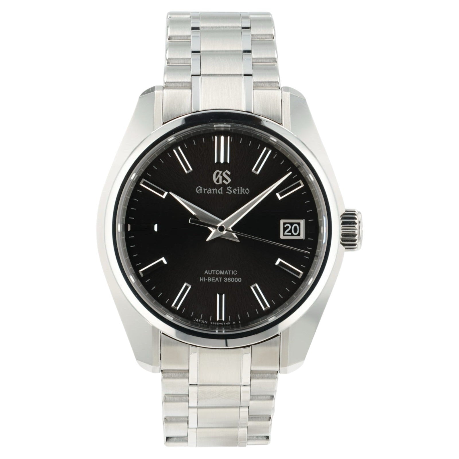 Grand Seiko Heritage Black Dial Stainless Steel 40mm Automatic Men’s SBGH301