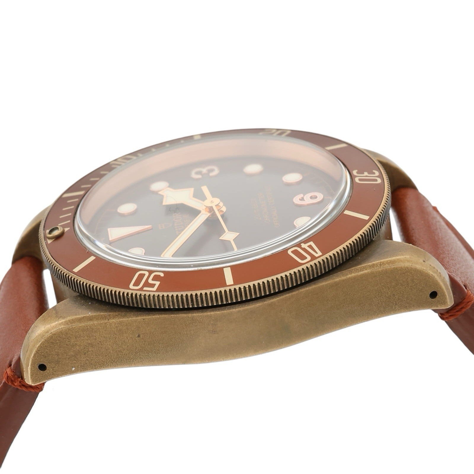 Tudor Black Bay Bronze Brown Dial 43mm Automatic Movement Mens Watch 79250BM
